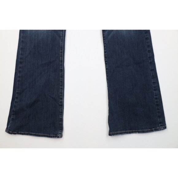 Vintage Y2K American Eagle Womens 6 Short Babydoll Faded Flared Bootcut Jeans - Picture 4 of 12